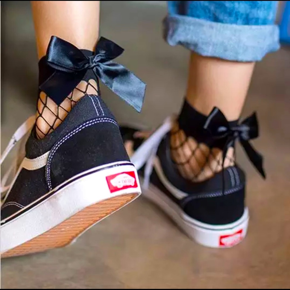 2/$10 Mesh Short Fishnet Ankle Socks